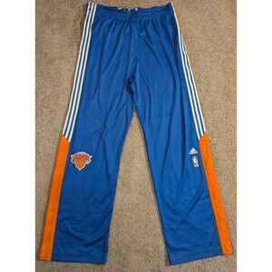 2014 Adidas NBA New York Knicks Breakaway Pants Blue Men's 4XL + 2